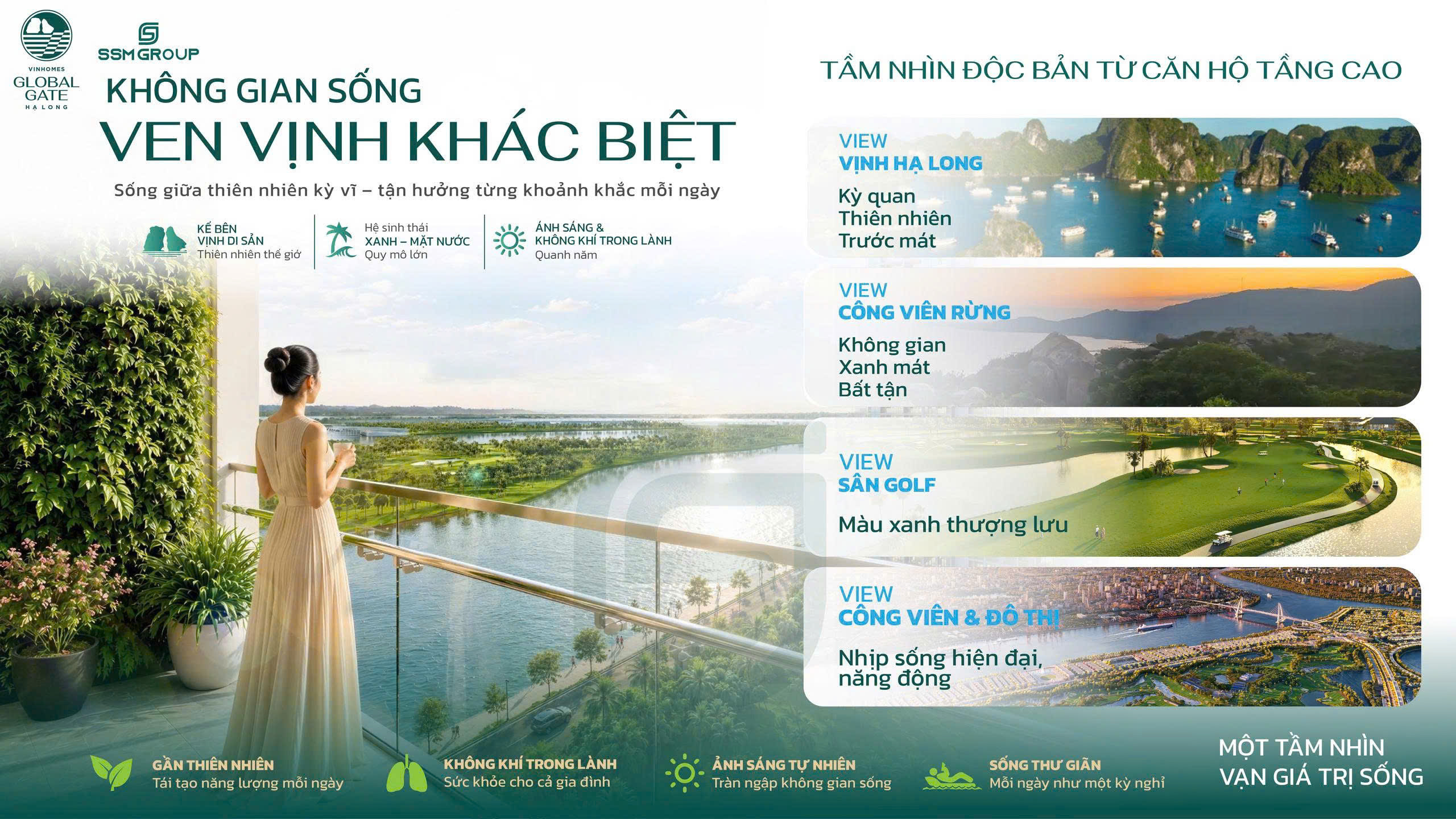 Không gian sống The Sunrise Bay