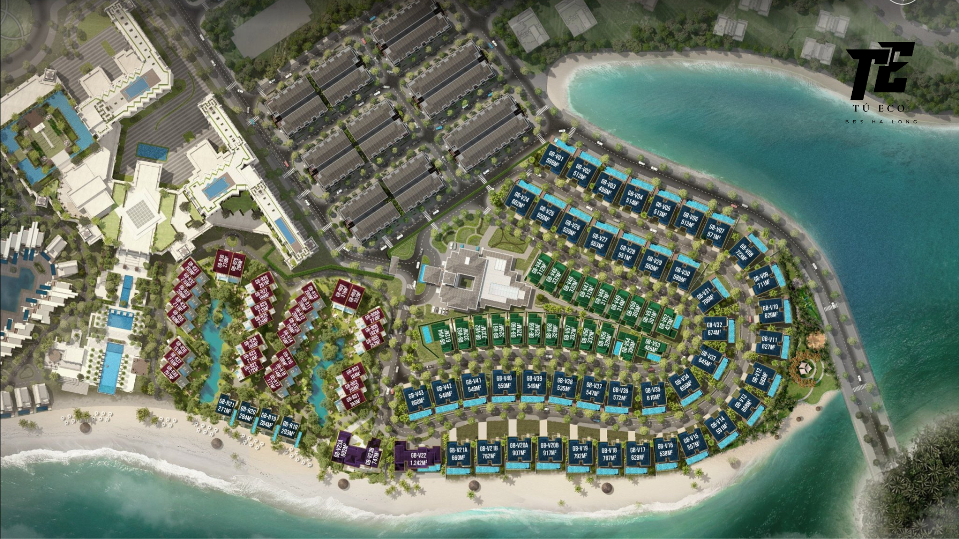Masterplan Grand Bay Halong Villas