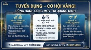 tuyển dụng MGV tại Quảng Ninh